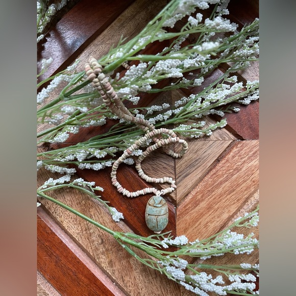 Scarab Beetle Necklace - Picture 8 of 16